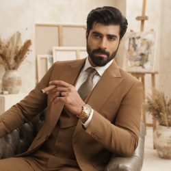 Camel Brown Three Piece