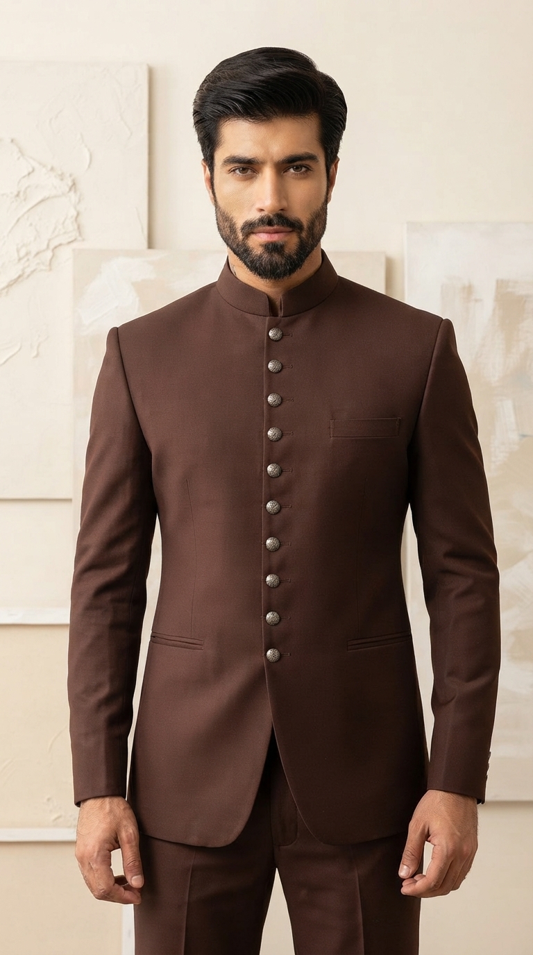 Prince Coat Chocolate Brown
