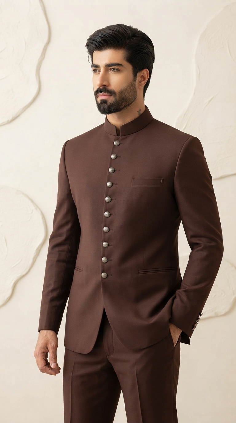 Prince Coat Chocolate Brown - Image 3