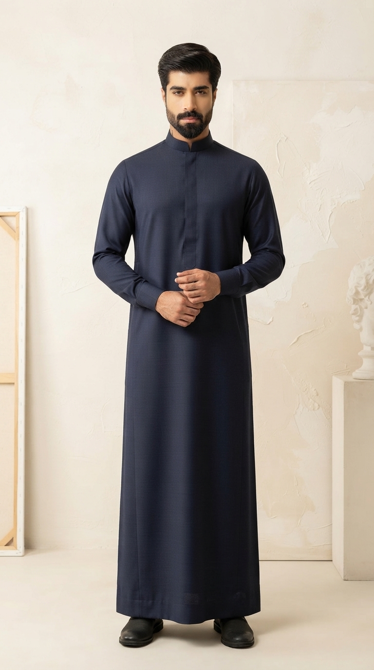 Navy Blue Thobe