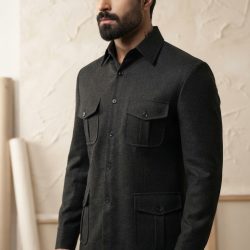 Black Safari Suit