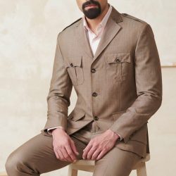 Brown Safari Suit