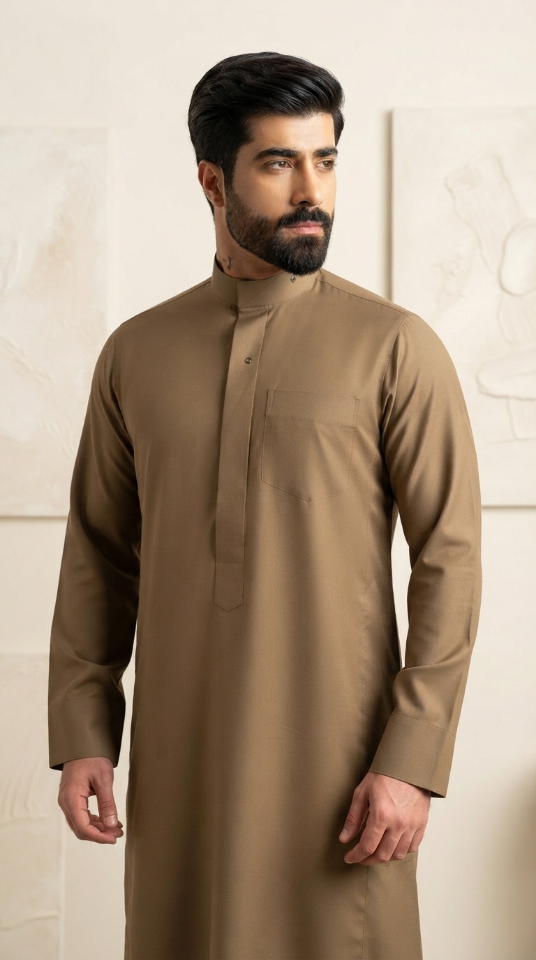 Brown Thobe - Image 3