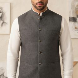 Waist Coat Charcoal Grey