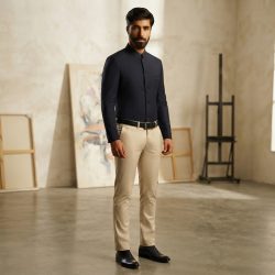 Navy Blue Shirt