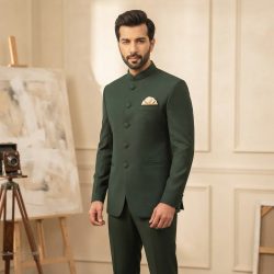 Prince Suit Dark Emerald