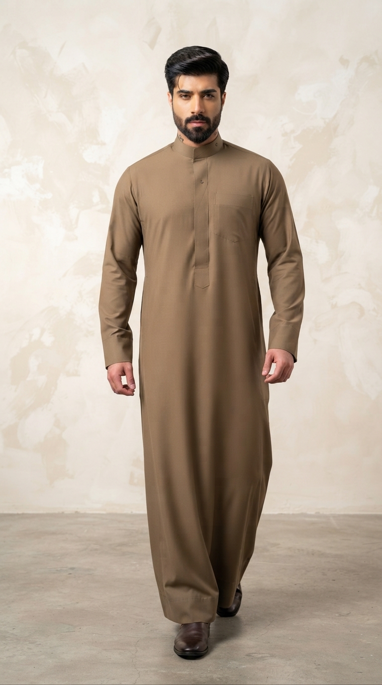 Brown Thobe - Image 5