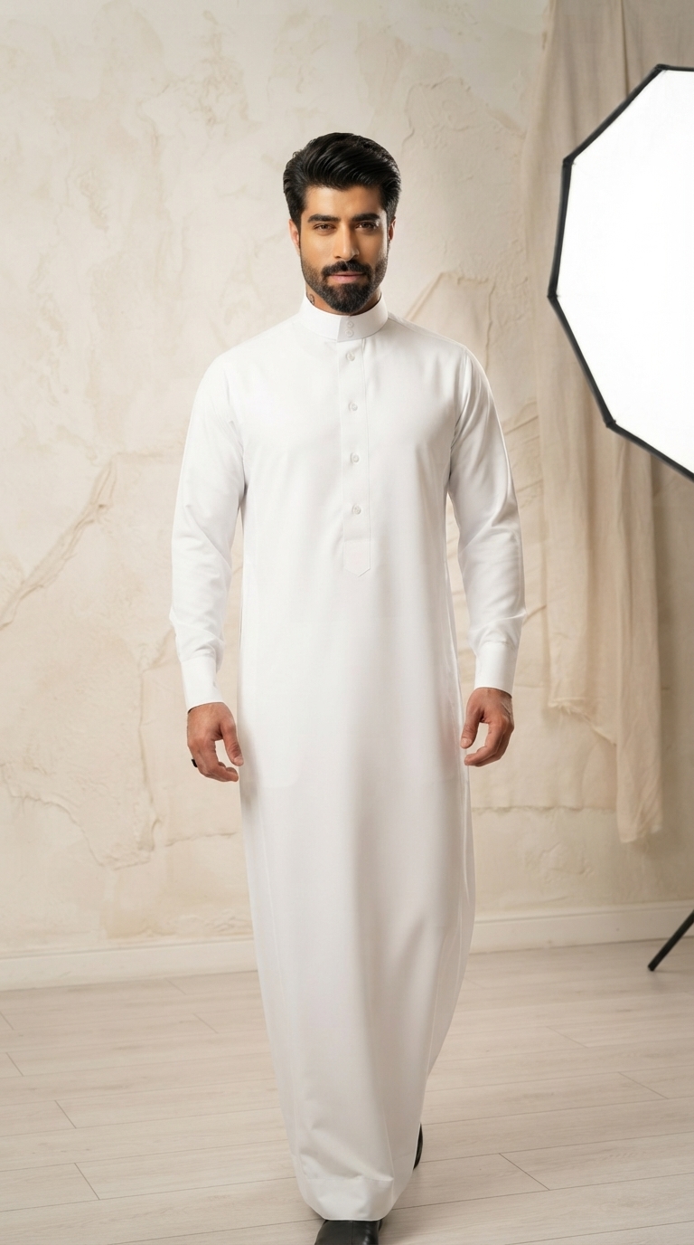 Offwhite Thobe - Image 5